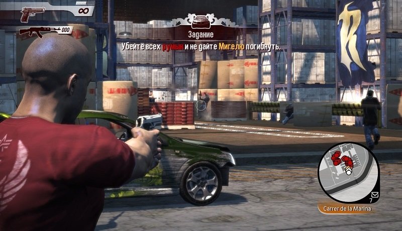 Скриншот Вин Дизель. Wheelman (2009) PC